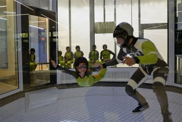 Young Flyer and Instructor in Madrid 