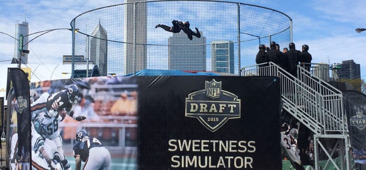 Sweetness Simulator at the NFL Draft
