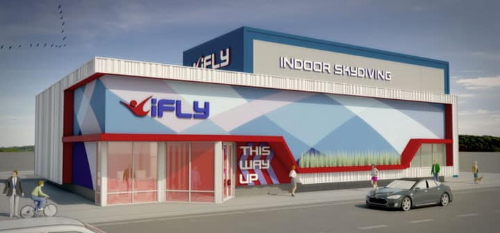Rendering of the new iFLY 12 foot model