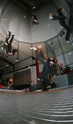 4-Way Indoor Skydiving at Bottrop
