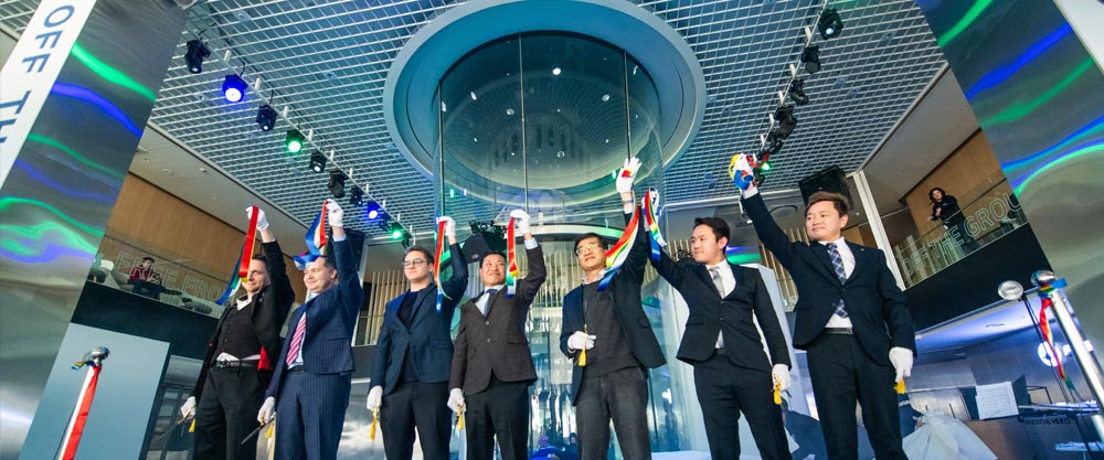 Ribbon Cutting at FlyStation Korea